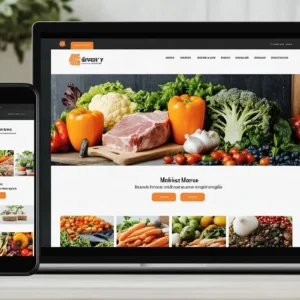 طراحی سایت در اصفهان مواد غذایی